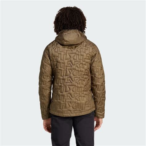 adidas performance herren primaloft jacke grün|Terrex Xperior PrimaLoft Loose Fill Hooded Isolationsjacke .